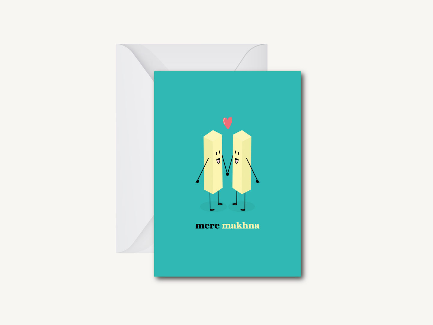 Mere Makhna (My Sweetheart) - Greeting Card (Large)
