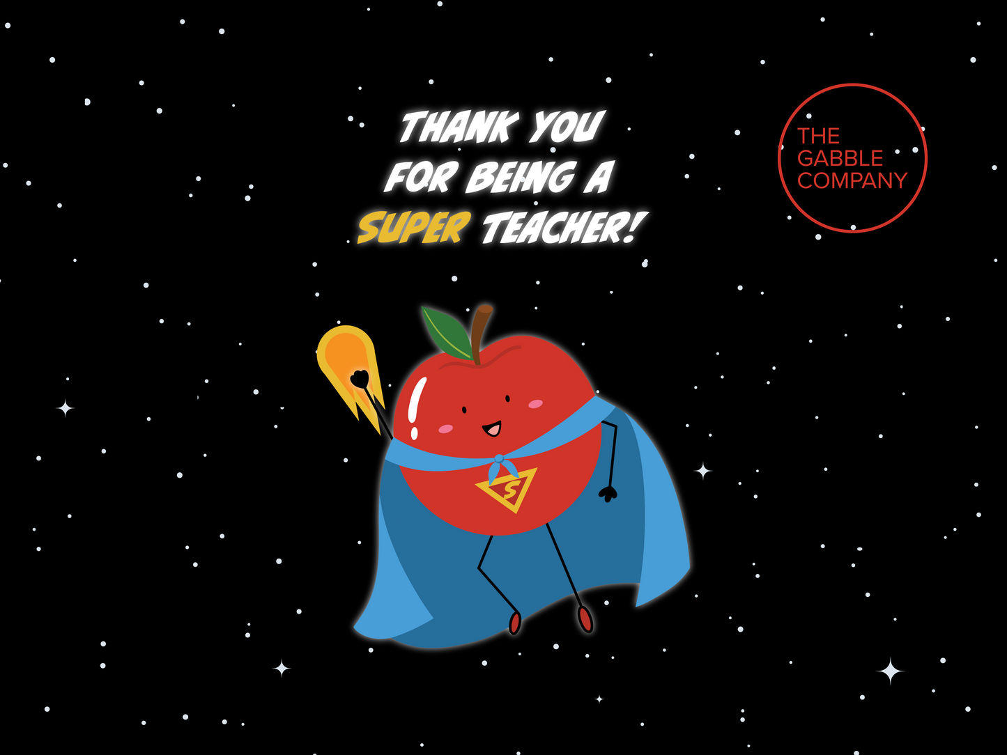 Thank You for Being a Super Teacher! (Large)
