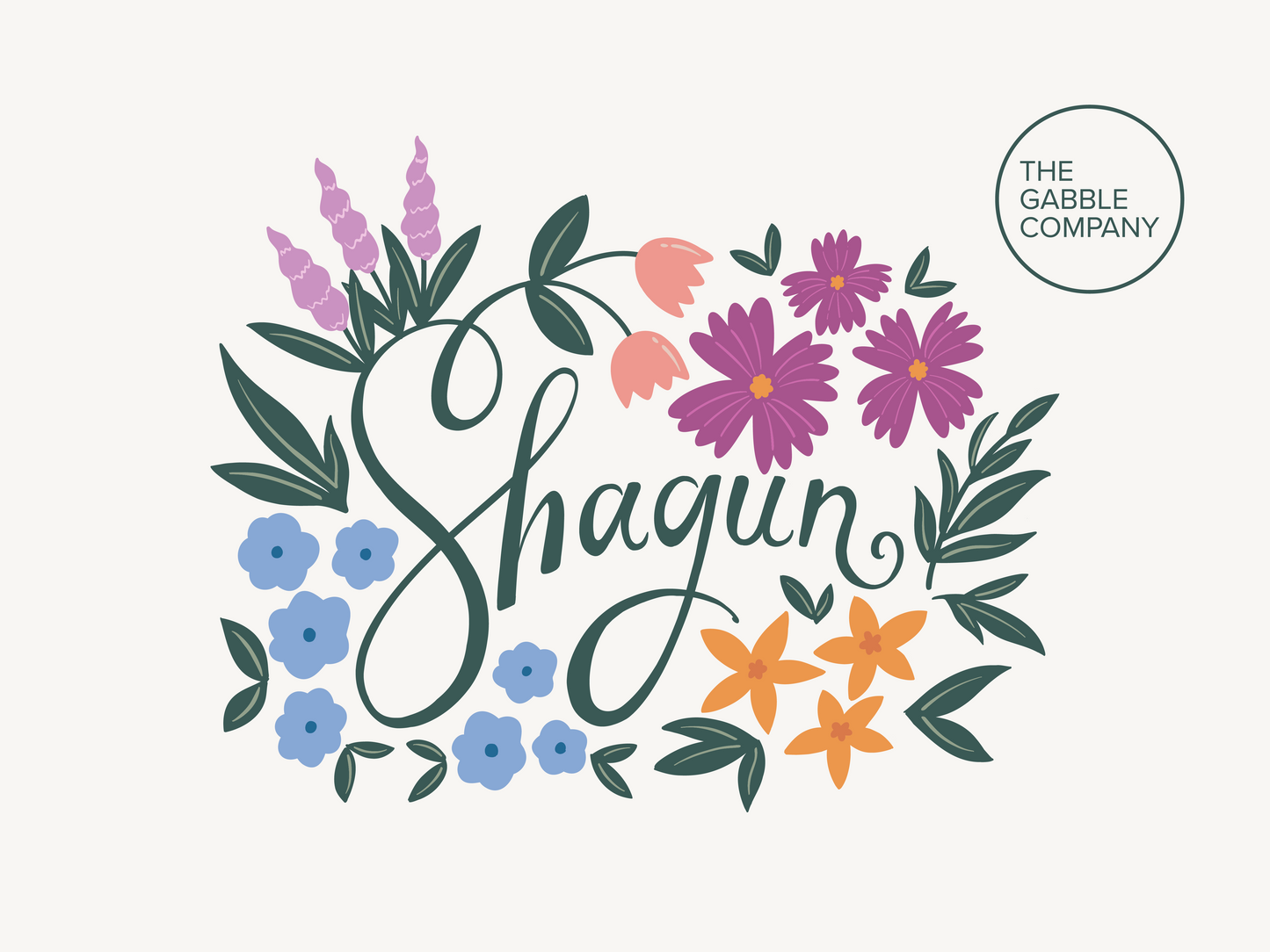 Floral Shagun - Greeting Card (Version A)