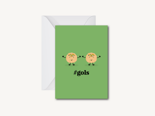 Gols - Greeting Card (Large)