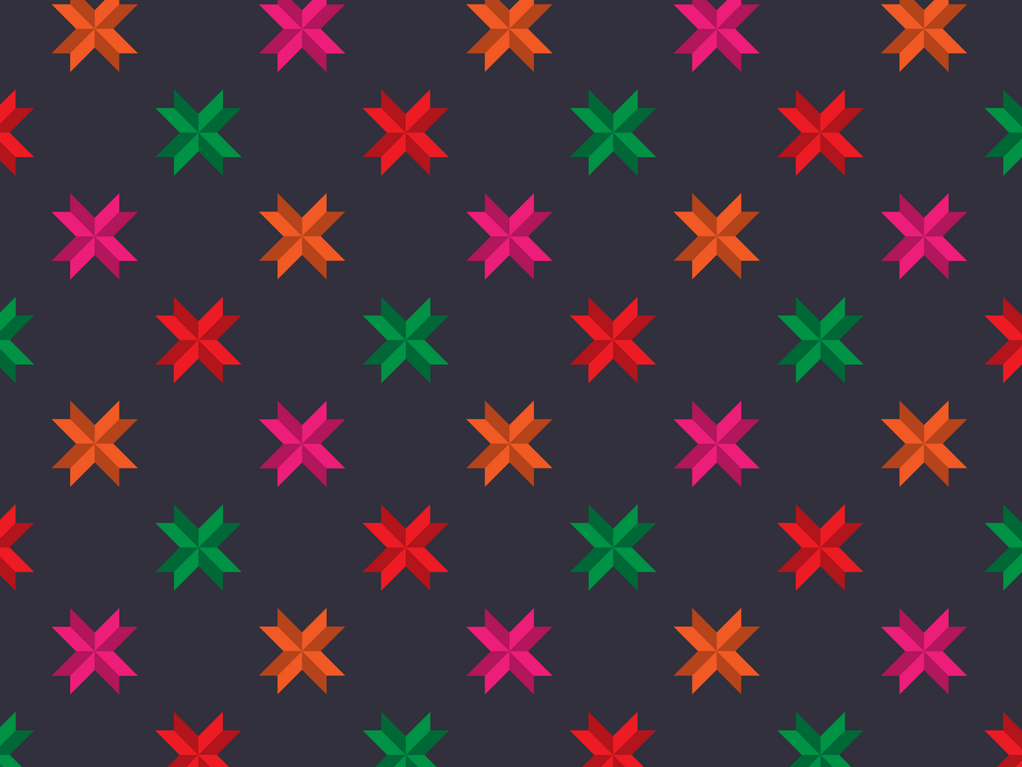 Phulkari Collection - Boxed Set of 8 Greeting Cards