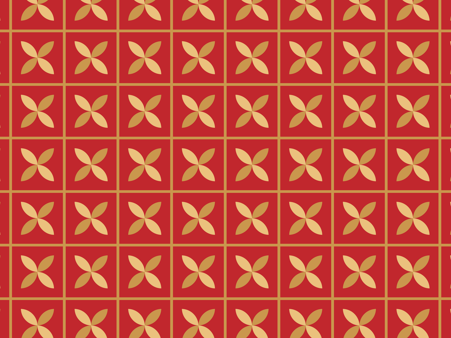 Phulkari Pattern (H) - Greeting Card