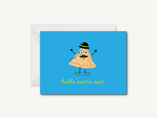 Samo-sir - Greeting Card