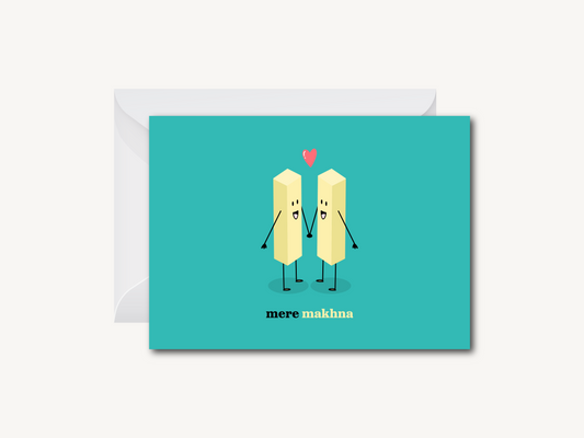 Mere Makhna (My Sweetheart) - Greeting Card